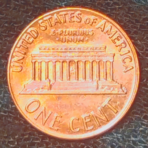 💥1972 P, OVERDATE Lincoln Penny, 💥EXCELLENT COLOR👍 and BRILLIANT CONDITION!💯 - Picture 5 of 9